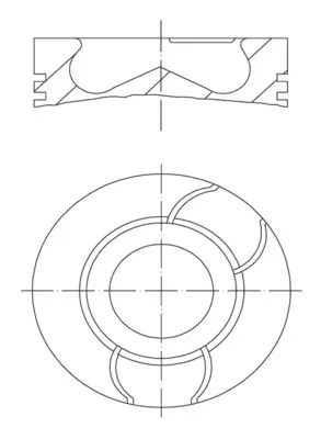 Piston Segman - (Dacia Sandero, Duster, Logan) - (MAHLE-021PI00124000)