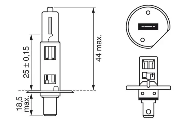 Ampül - (Fiat Stilo, Ducato, 500, Panda, Punto, Doblo, Bravo, Scudo, Sandero, Duster, Logan, Spring, 159, Giulietta, 156, Spider, Brera, GTV, 164, 155) - (BOSCH-1987301041)