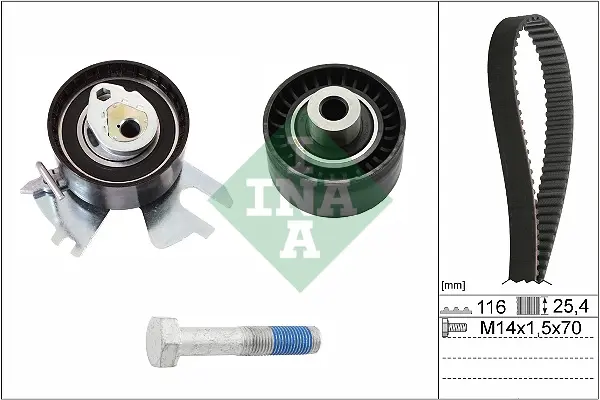 Triger Kayış Seti - (Fiat Scudo, Ulysse) - (Schaeffler-INA-530044910)