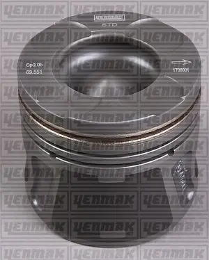 Piston Segman - (Fiat Linea, Grande Punto, Punto, Doblo, Idea, Strada, Mito) - (KING-183082552)