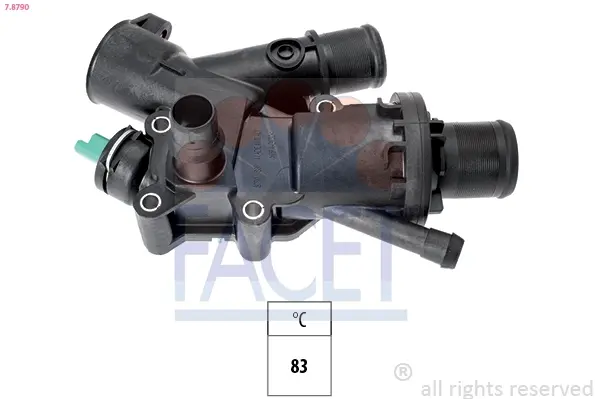 Termostat Gövdesi - (Fiat Scudo) - (FACET-78790)