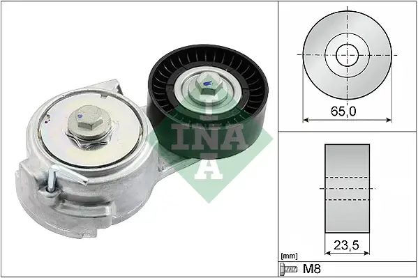 V Kayış Gergi Rulmanı - (Fiat Brava, 500, Panda, Grande Punto, Punto, Doblo, Bravo, Stilo, Fiorino, Qubo, Idea, Uno, Strada, Linea, Palio, Siena, Mille, Giulietta, Mito) - (Schaeffler-INA-534006910)