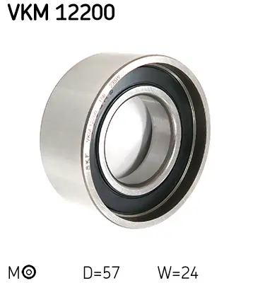 Triger Gergi Rulmanı - (Fiat Scudo, Ducato, Panda, Punto, Doblo, Tipo, Seicento, Fiorino, Cinquecento, Uno, Strada, Palio, Tempra, Siena, Egea) - (SKF-VKM12200)