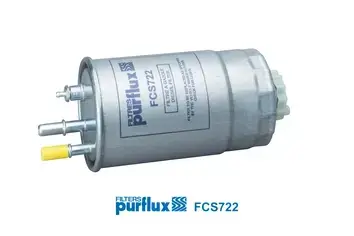 Yakıt Filtresi - (Fiat Doblo, Ducato, 500, Grande Punto, Punto, Bravo, Stilo, Croma, Fiorino, Qubo, Idea, Strada, Linea, 159, Giulietta, Mito, Spider, Brera) - (PURFLUX-FCS722)