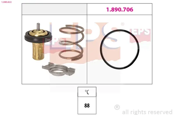 Termostat - (Fiat Ducato, Freemont, Bravo, Idea, Giulietta) - (NEIMAN-242072)