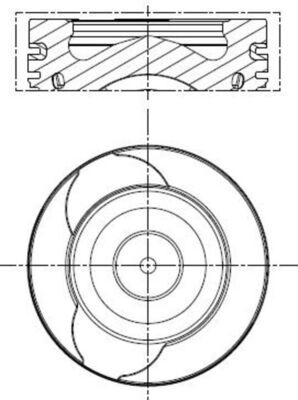 Piston Segman - (Dacia Lodgy, Sandero, Duster) - (YENMAK-3604186100)