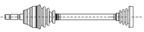 Aks Komple - (Alfa Romeo 146, Spider, GTV, 155, 145) - (CIFAM-655194)