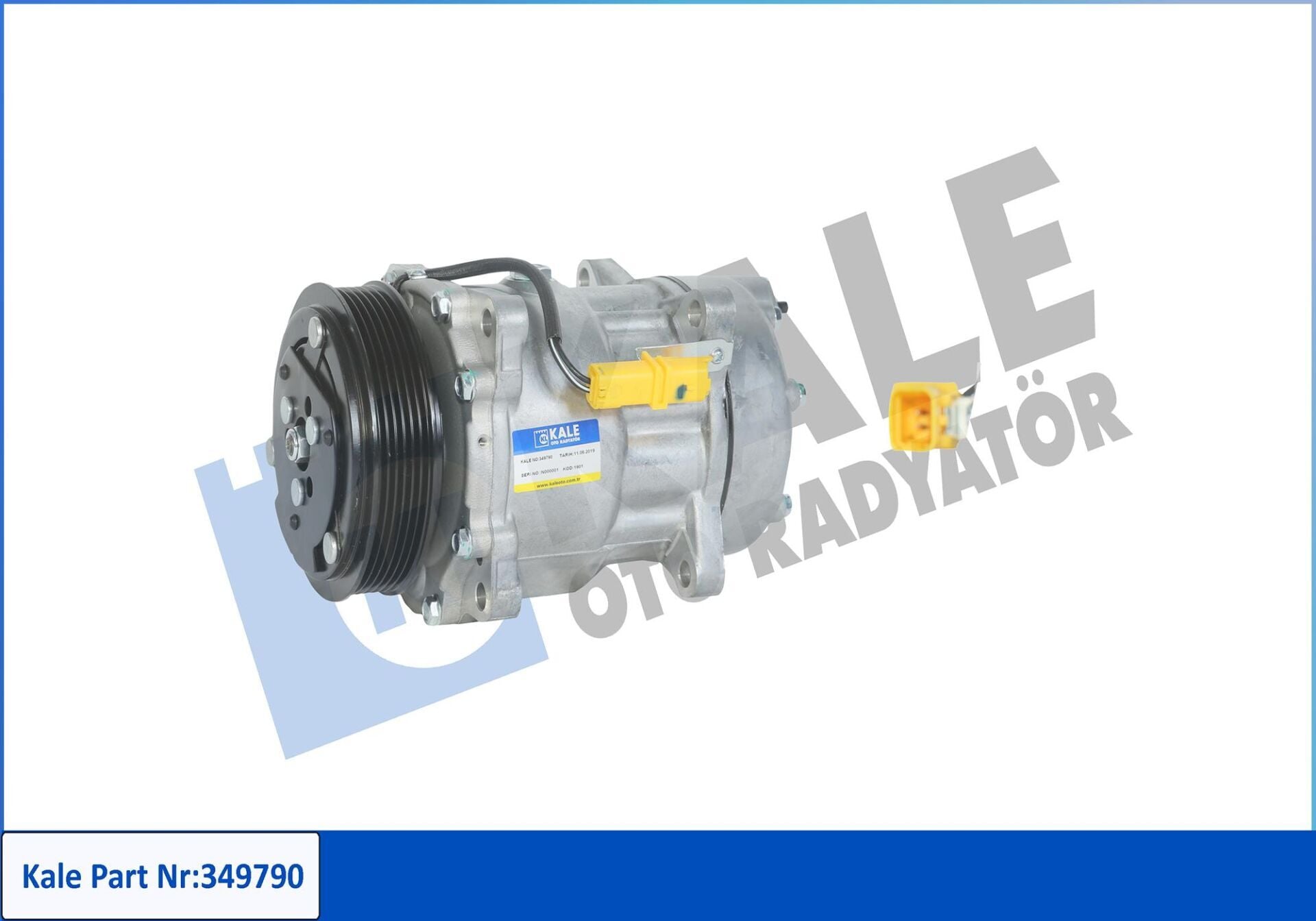 Klima Kompresörü - (Fiat Ulysse) - (KALE-349790)