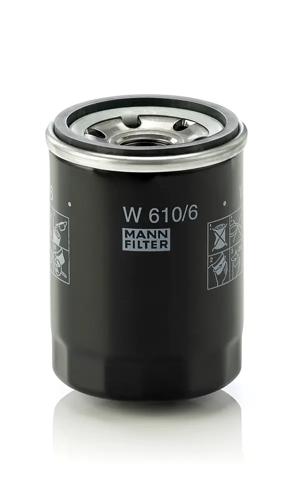 Yağ Filtresi - (Fiat Bravo, 500, Grande Punto, Punto, Linea, Mito) - (MANN-FILTER-W6106)