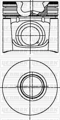 Piston Segman - (Fiat Ducato) - (YENMAK-3103691000)