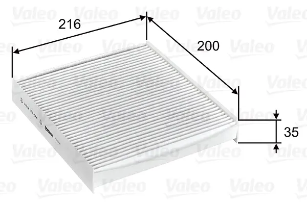 Polen Filtresi - (Dacia Sandero, Duster, Logan) - (VALEO-715746)