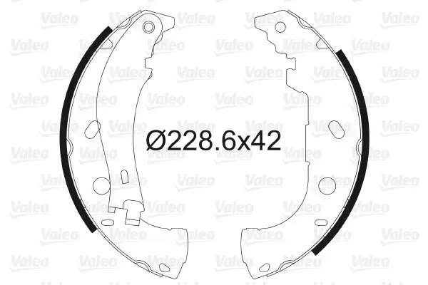 Fren Pabuçlu Balata - (Fiat Multipla, Marea, Palio) - (VALEO-562646)
